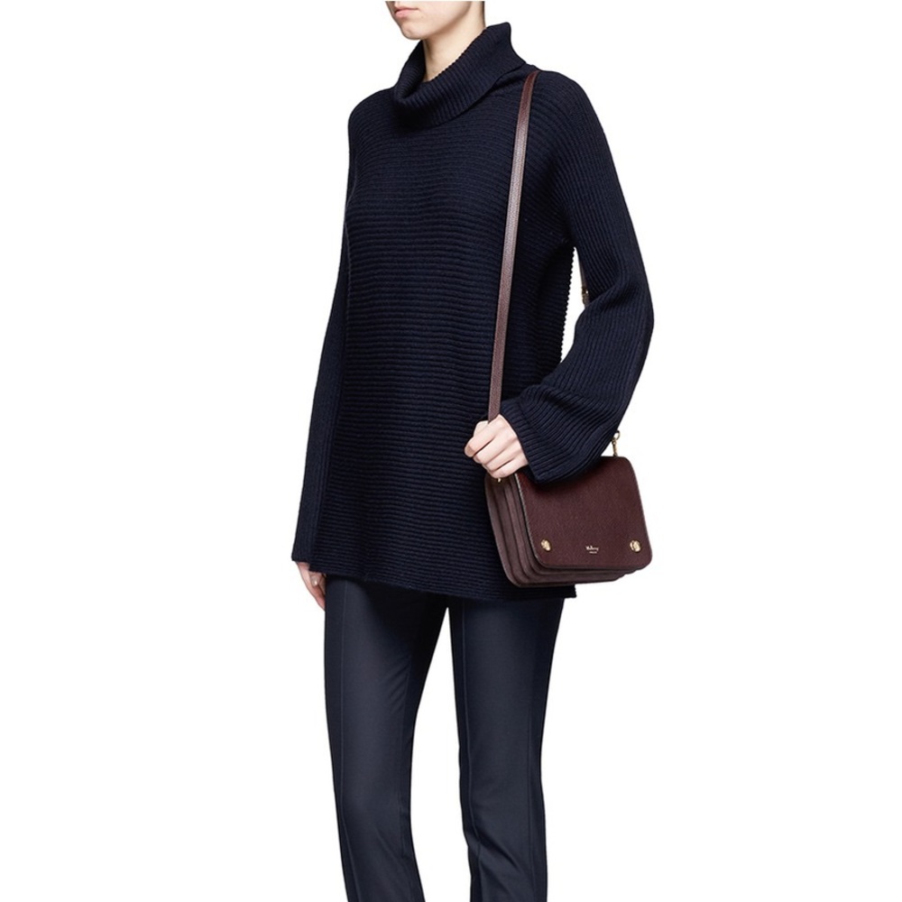 Mulberry Clifton Leather Crossbody Bag - Oxblood
